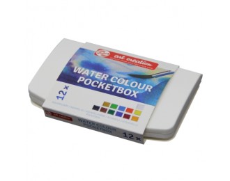 Aquarelle pocketbox 12 godets