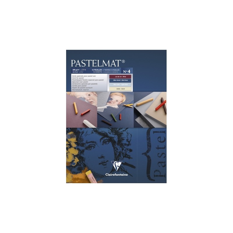 Bloc Pastelmat n°4 12F 360g