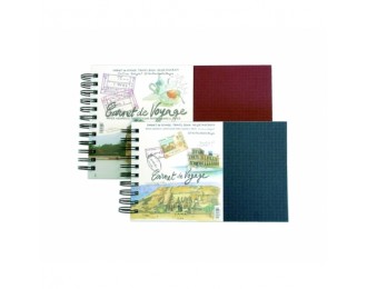 Carnet De Voyage Aqua 25%...