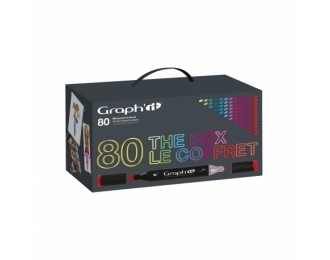 Coffret 80 Marqueurs Alcool...