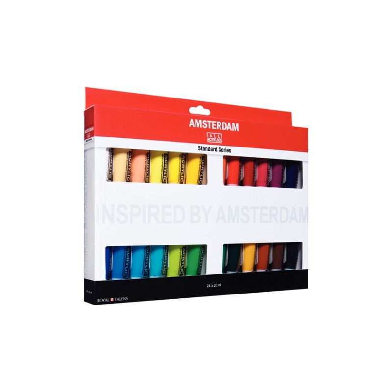 Peinture Acrylique Amsterdam Standard set 24 x 20 ml