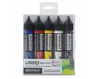 Set 5 x 27 ml liners Abstract