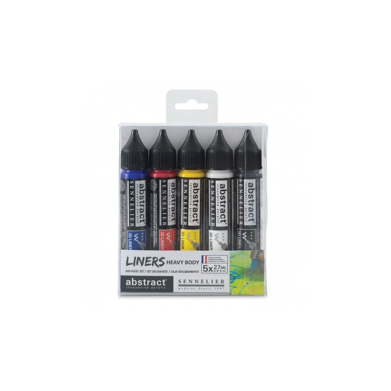 Set 5 x 27 ml liners Abstract