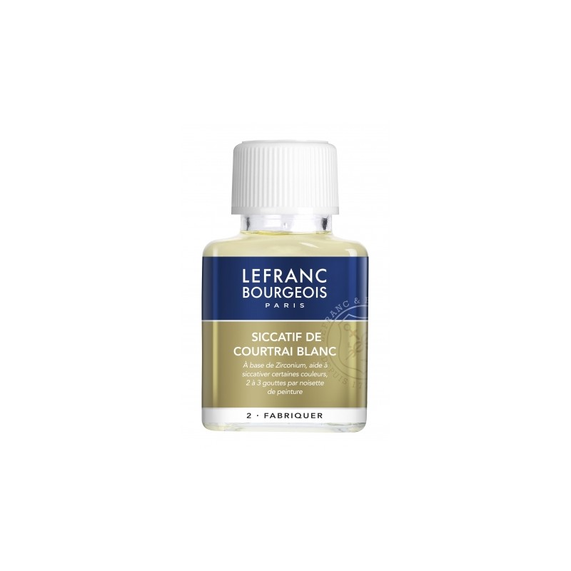 Siccatif de courtrai blanc Lefranc Bourgeois 75ml