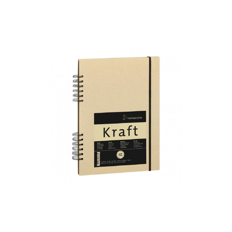 Sketch Booklet Kraft Spiralé 120g 20F