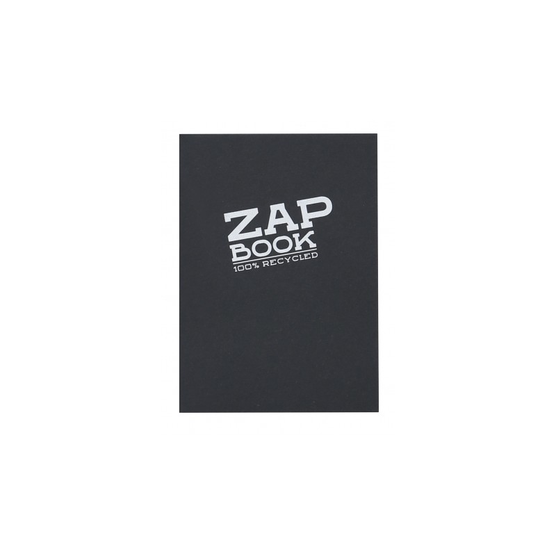 Zap Book encollé 160F 80g Noir