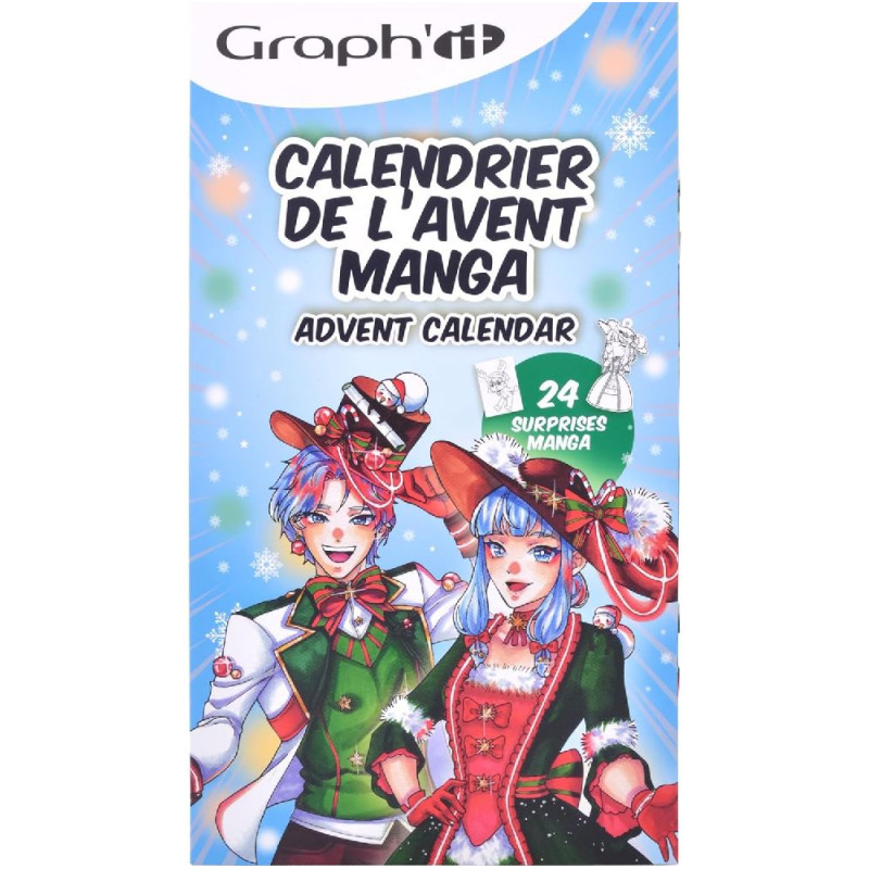 CALENDRIER DE L'AVENT MANGA GRAPH'IT